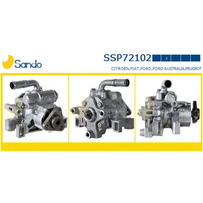 Photo Hydraulic Pump, steering system SANDO SSP721021