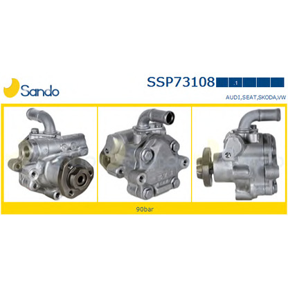 Zdjęcie Pompa hydrauliczna, układ kierowniczy SANDO SSP731081
