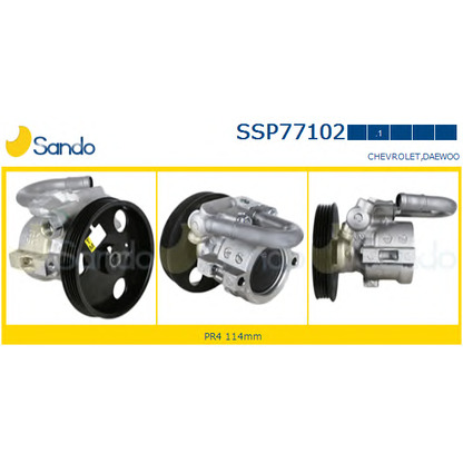 Photo Hydraulic Pump, steering system SANDO SSP771021