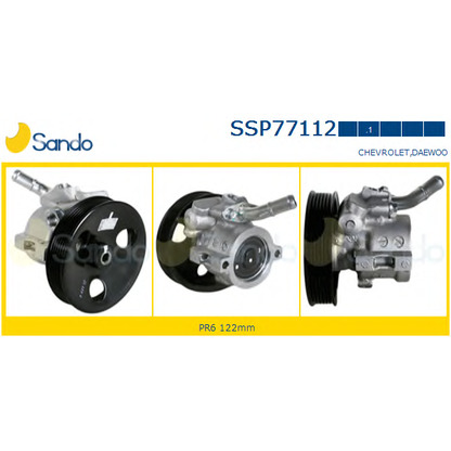 Photo Hydraulic Pump, steering system SANDO SSP771121