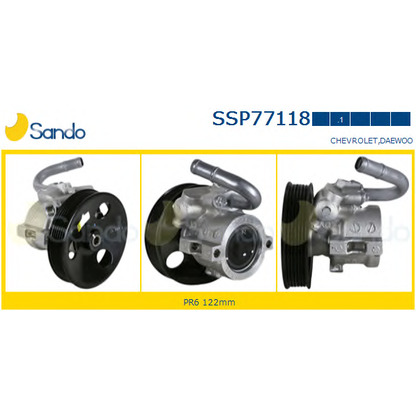Photo Hydraulic Pump, steering system SANDO SSP771181