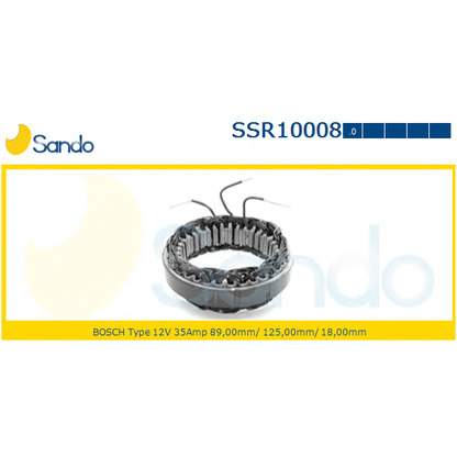 Photo Stator, alternator SANDO SSR100080