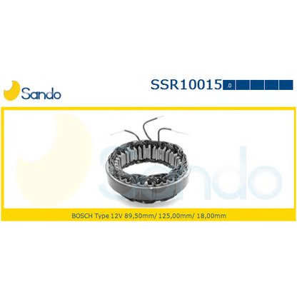 Photo Stator, alternator SANDO SSR100150