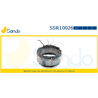 Photo Stator, alternator SANDO SSR100260