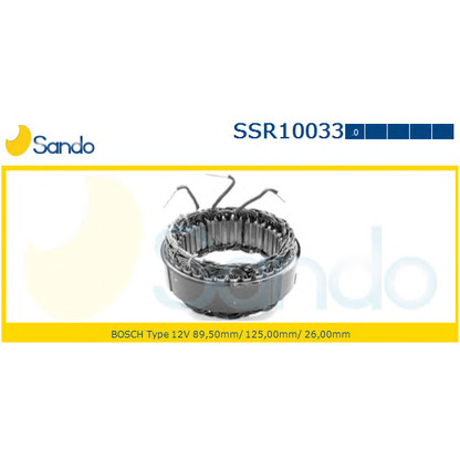 Photo Stator, alternateur SANDO SSR100330