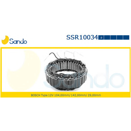 Photo Stator, alternator SANDO SSR100340