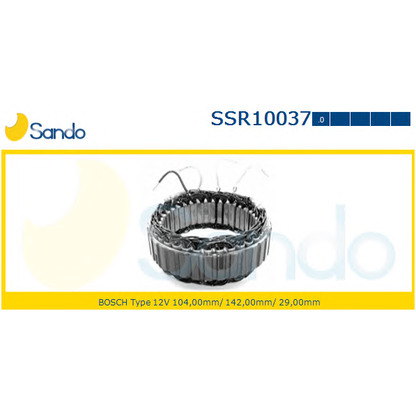 Photo Stator, alternator SANDO SSR100370