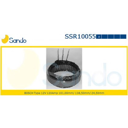 Photo Stator, alternator SANDO SSR100550