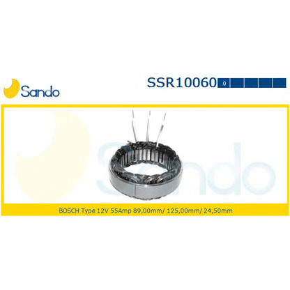 Zdjęcie Stojan, alternator SANDO SSR100600