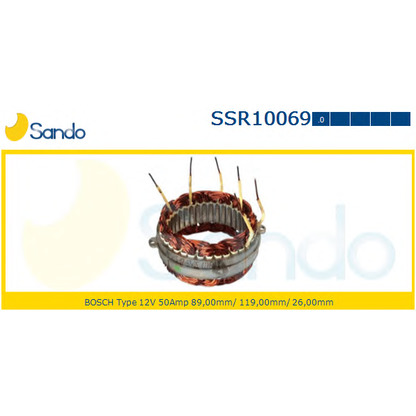 Photo Stator, alternator SANDO SSR100690