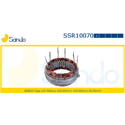 Foto Estator, alternador SANDO SSR100700