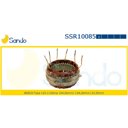 Photo Stator, alternator SANDO SSR100850
