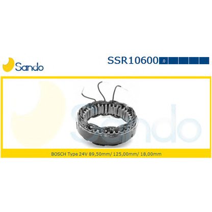 Photo Stator, alternator SANDO SSR106000