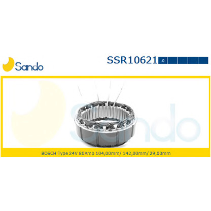 Photo Stator, alternator SANDO SSR106210