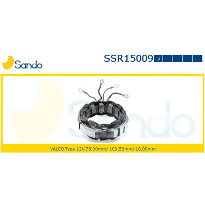 Photo Stator, alternator SANDO SSR150090