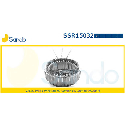 Photo Stator, alternator SANDO SSR150320