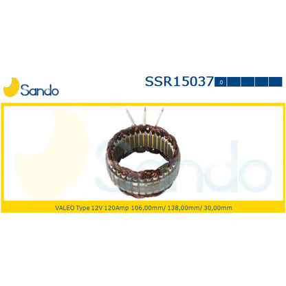 Photo Stator, alternator SANDO SSR150370