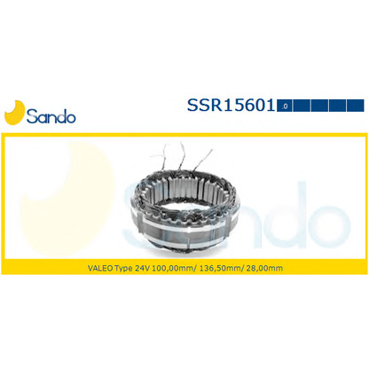 Photo Stator, alternator SANDO SSR156010