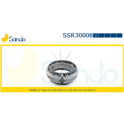 Photo Stator, alternateur SANDO SSR300080