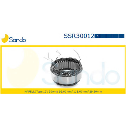 Photo Stator, alternator SANDO SSR300120