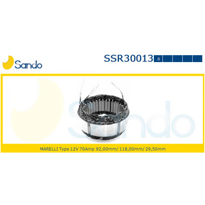 Foto Statore, Alternatore SANDO SSR300130