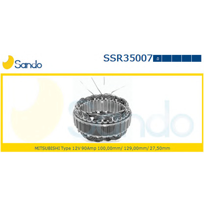 Photo Stator, alternator SANDO SSR350070