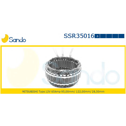 Foto Statore, Alternatore SANDO SSR350160