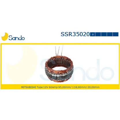 Foto Statore, Alternatore SANDO SSR350200