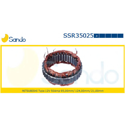 Photo Stator, alternateur SANDO SSR350250