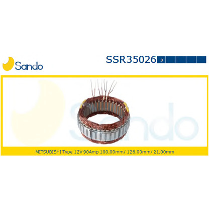 Foto Estator, alternador SANDO SSR350260