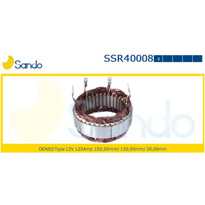 Photo Stator, alternator SANDO SSR400080