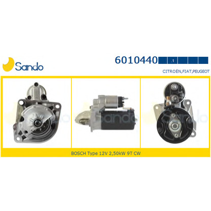 Foto Motor de arranque SANDO 60104401