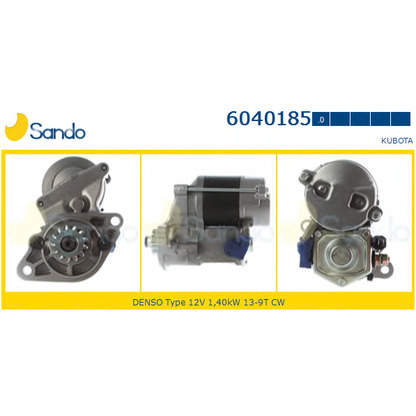 Foto Motor de arranque SANDO 60401850