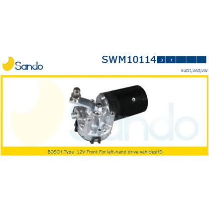 Foto Motor del limpiaparabrisas SANDO SWM101140