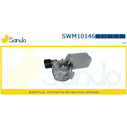 Foto Motor del limpiaparabrisas SANDO SWM101461