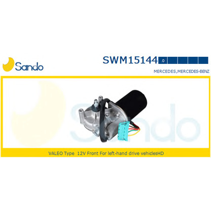 Photo Moteur d'essuie-glace SANDO SWM151440