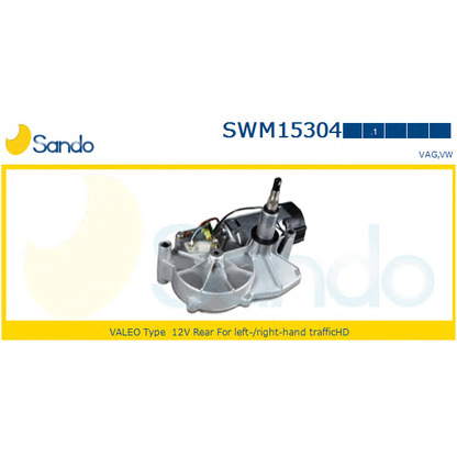 Foto Motore tergicristallo SANDO SWM153041