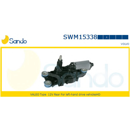 Zdjęcie Silnik wycieraczek SANDO SWM153381
