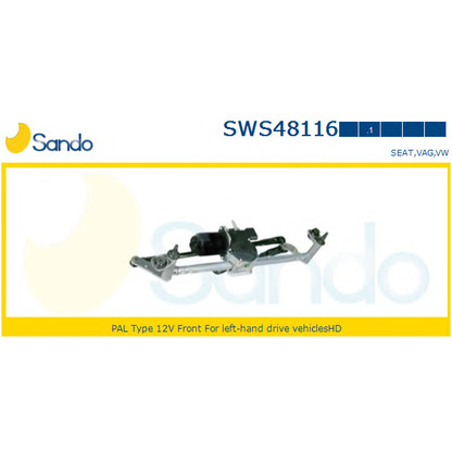 Photo Window Wiper System SANDO SWS481161