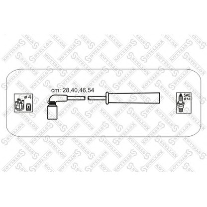 Photo Ignition Cable Kit STELLOX 1030044SX