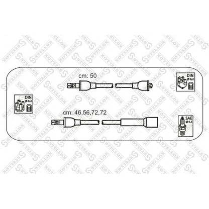 Foto Juego de cables de encendido STELLOX 1038105SX