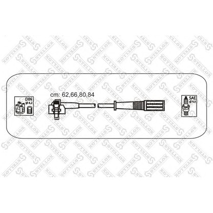 Foto Juego de cables de encendido STELLOX 1038115SX