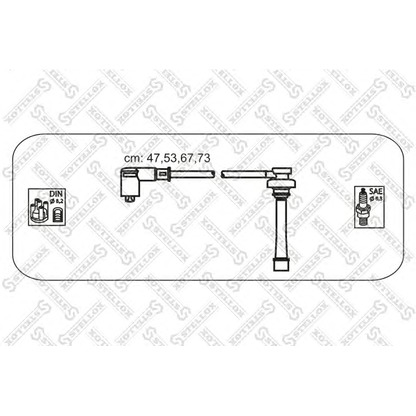 Foto Juego de cables de encendido STELLOX 1038263SX