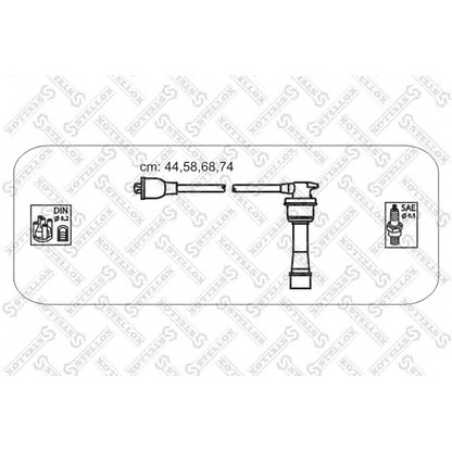 Photo Ignition Cable Kit STELLOX 1038399SX