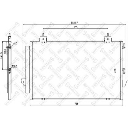 Foto Condensatore, Climatizzatore STELLOX 1045037SX