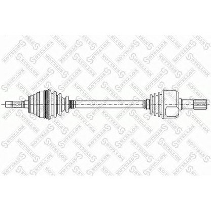 Photo Arbre de transmission STELLOX 1581004SX