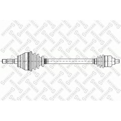 Photo Arbre de transmission STELLOX 1581025SX