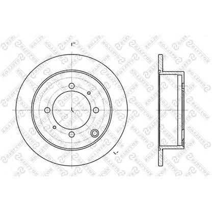 Foto Bremstrommel STELLOX 60203024SX