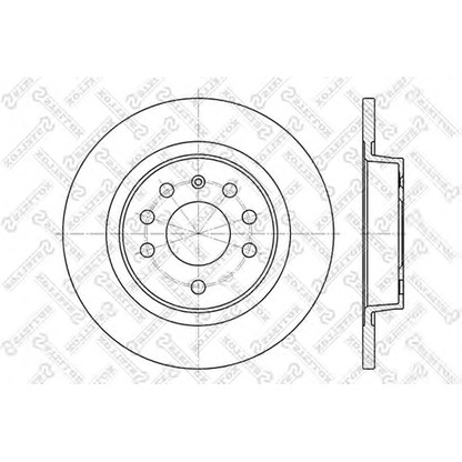 Foto Bremsscheibe STELLOX 60203646SX