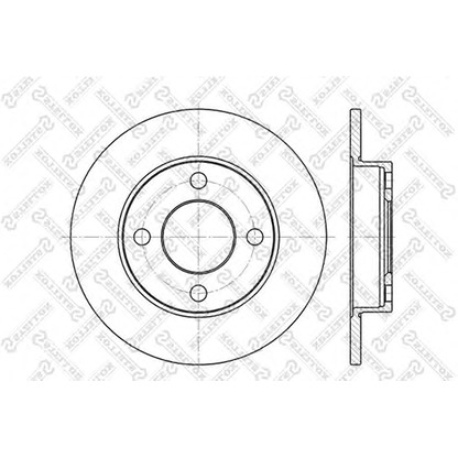 Photo Brake Disc STELLOX 60204748SX